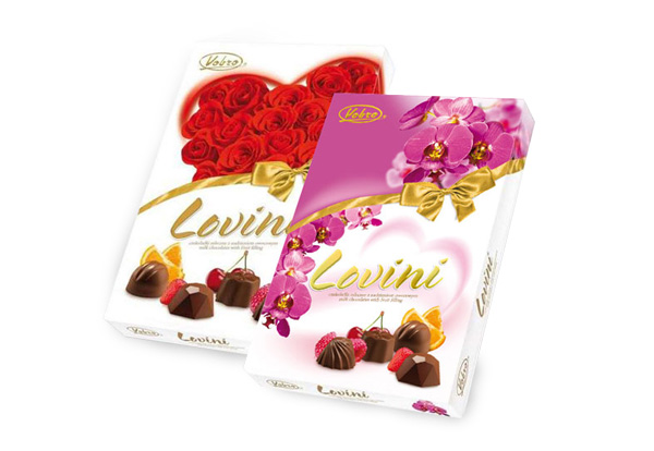 Vobro, opakowania na czekoladki Lovini