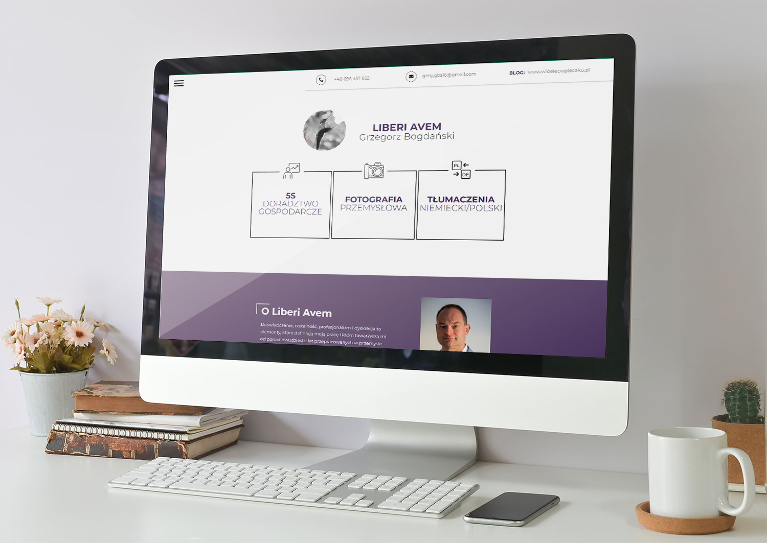 wizualizacja strony internetowej